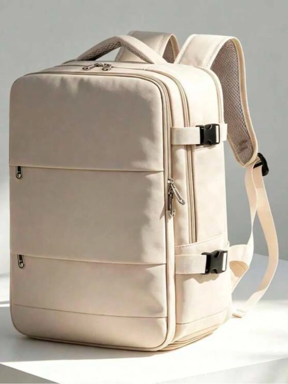 Cream Backpack - Travel & Work